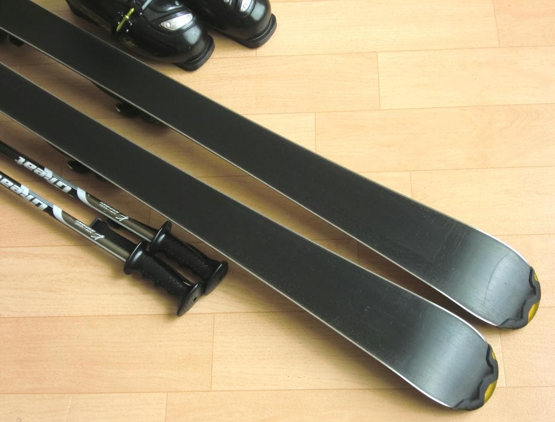 ■■送料無料■HEAD■ジュニア用スキーフルセット■板147靴25■WAX済■■