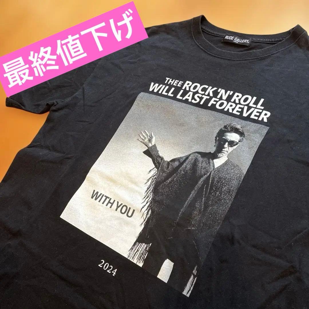 RUDEGALLERY WEEKEND LOVERS チバユウスケ　Tシャツ　L