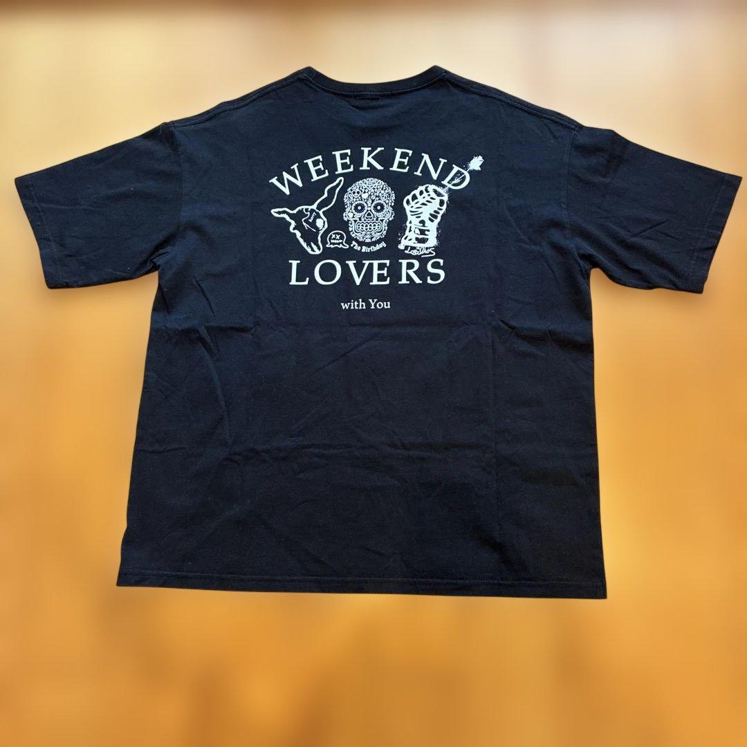 RUDEGALLERY WEEKEND LOVERS チバユウスケ　Tシャツ　L