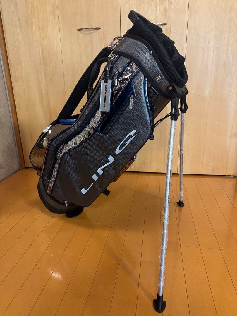 【新品・未使用】UST Mamiya LIN-Q スタンド式 キャディバッグ