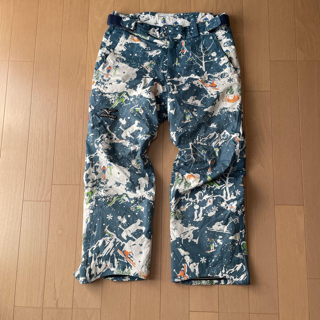 ミズノ MIZUNO スキーウェア 上下セット デモモデル 中古　サイズXL