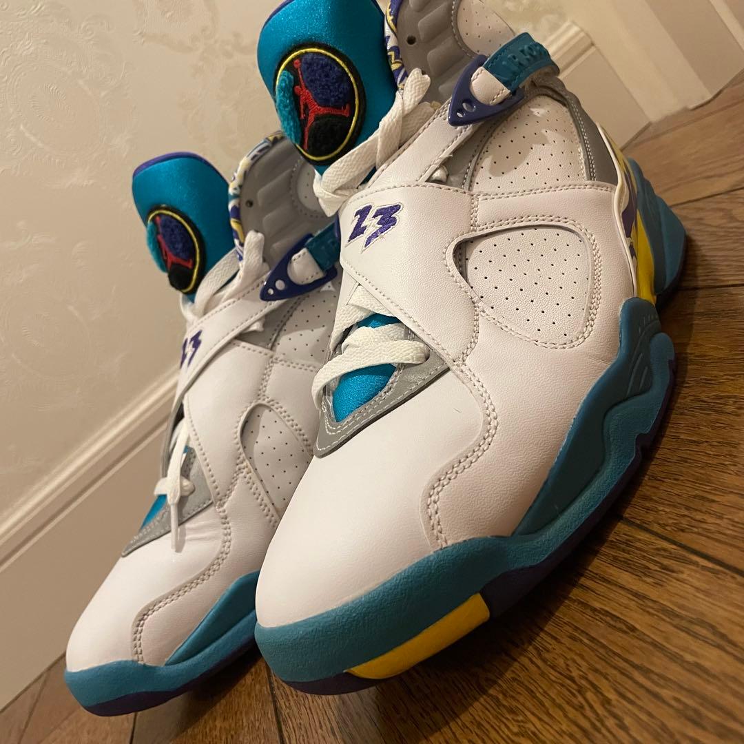 シューズ(男性用) Nike Women's Air Jordan 8 \"Aqua\"