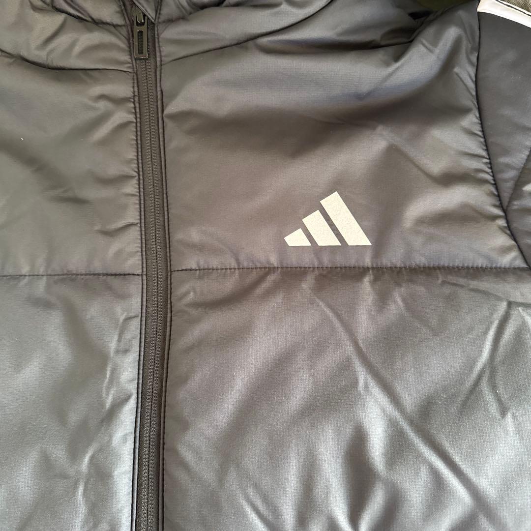 【未使用品】adidasアディダス ロングコートキッズ160黒