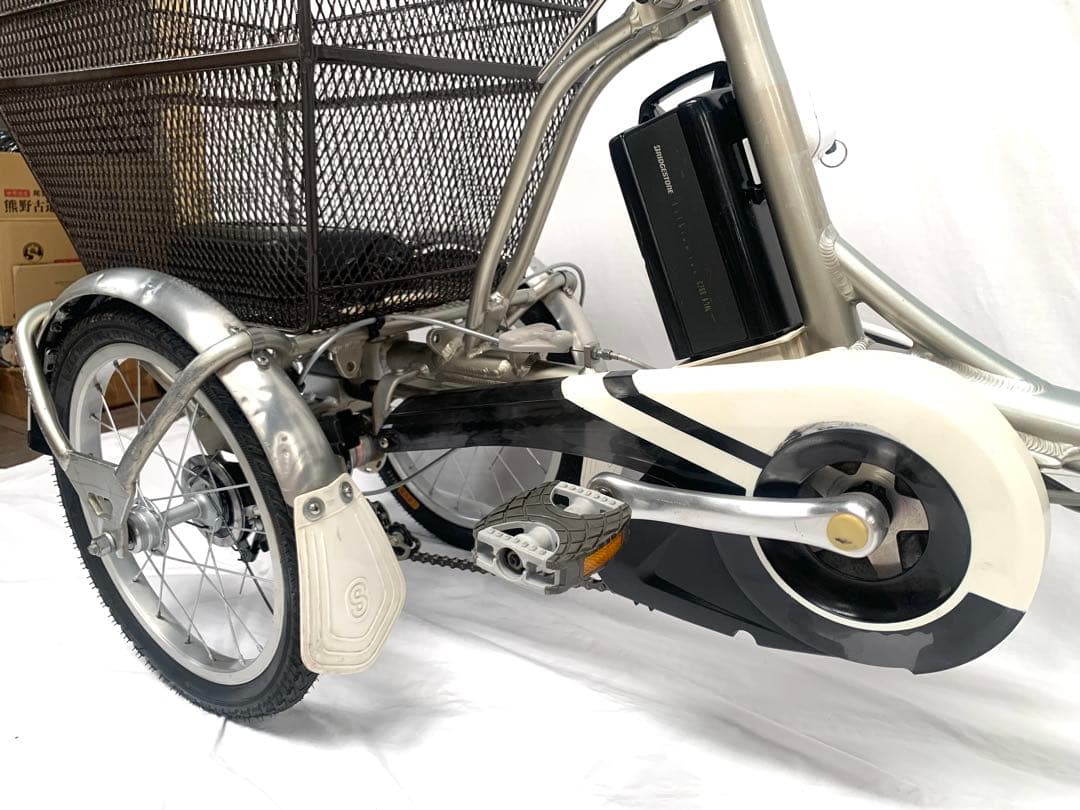 【即乘】送料無料 YAMAHA 電動アシスト三輪自転車 PAS 動作確認済