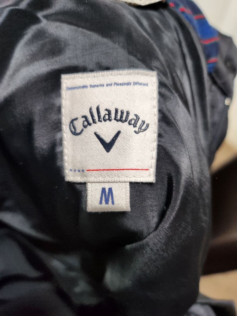 [11月限定]Callawayキルティングパンツ ジッパーポケット付き Mサイズ