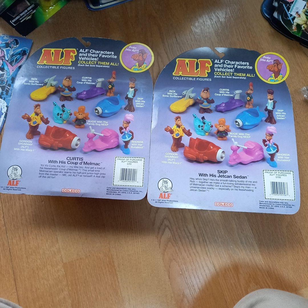４点セット alf アルフ 所ジョージ トロール人形 マクドナルド 1987