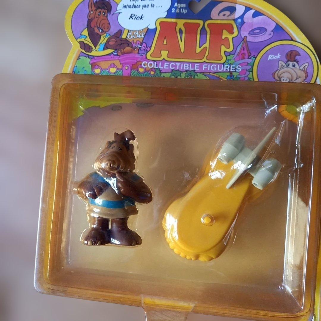 ４点セット alf アルフ 所ジョージ トロール人形 マクドナルド 1987