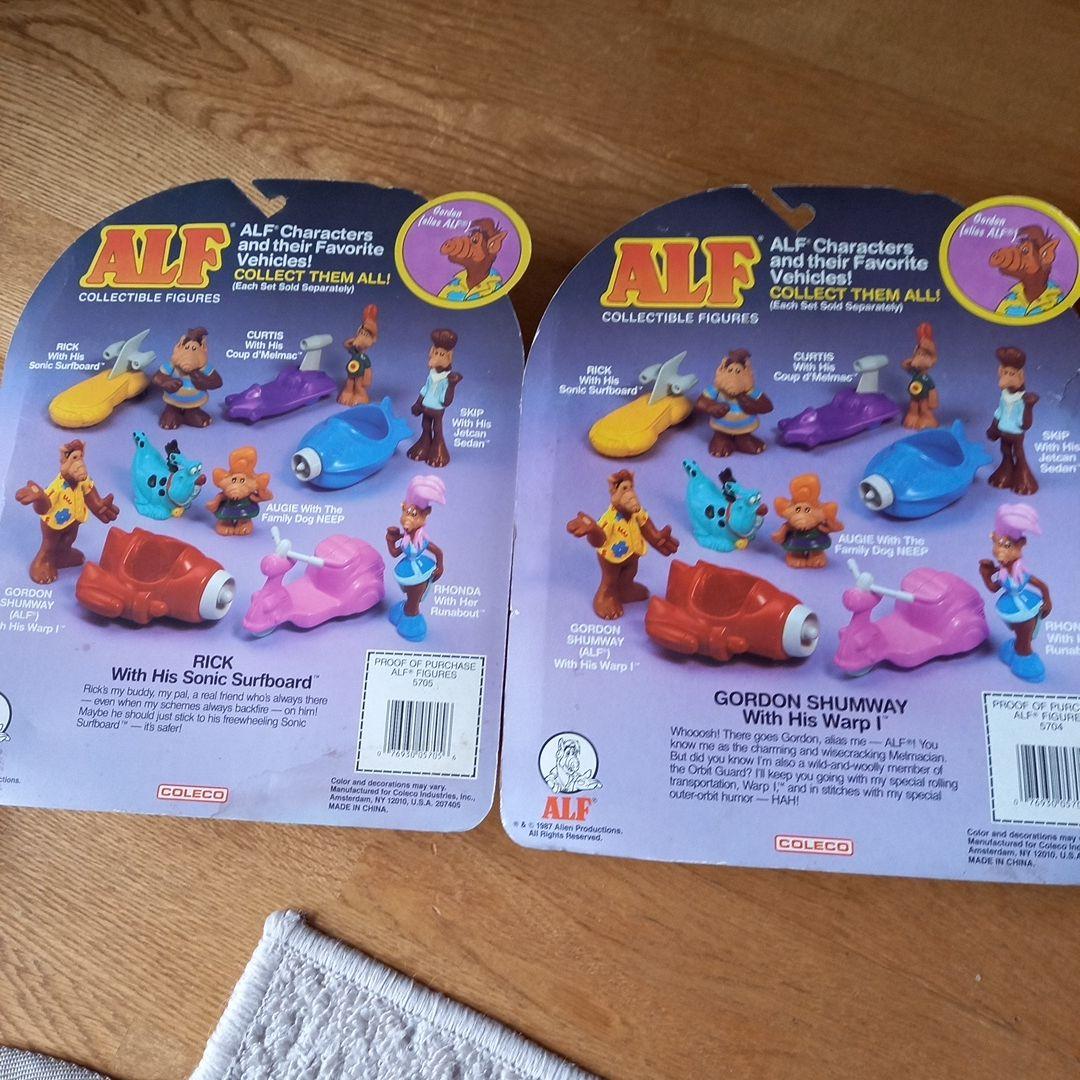 ４点セット alf アルフ 所ジョージ トロール人形 マクドナルド 1987