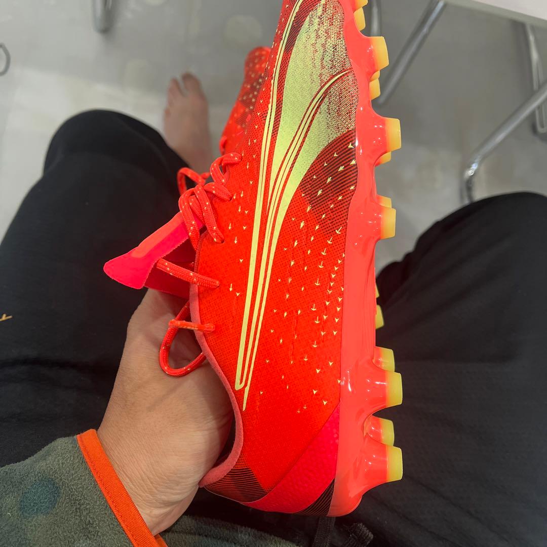 プーマPuma Ultra PRO HGレッド サイズ24.0