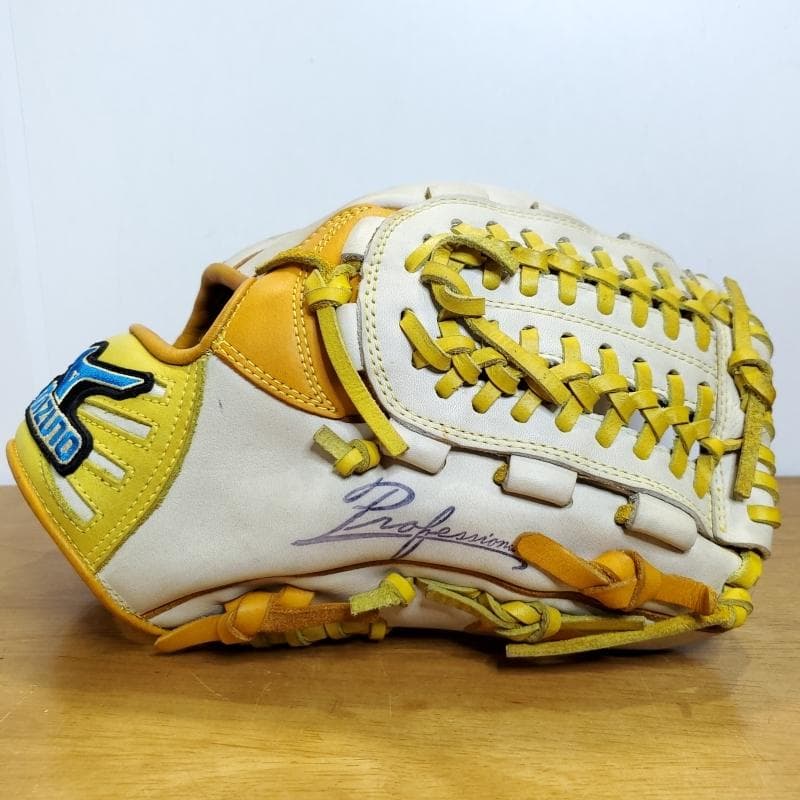 ミズノ MIZUNO 井端弘和モデル 限定カラー 良品 内野用 軟式グローブ