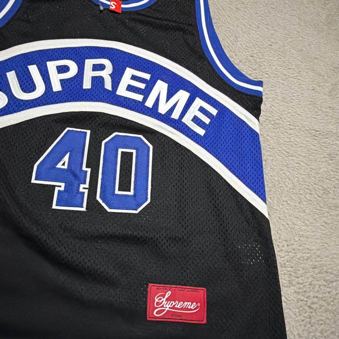 Supreme Curve Basketball Jersey ゲームシャツ　s