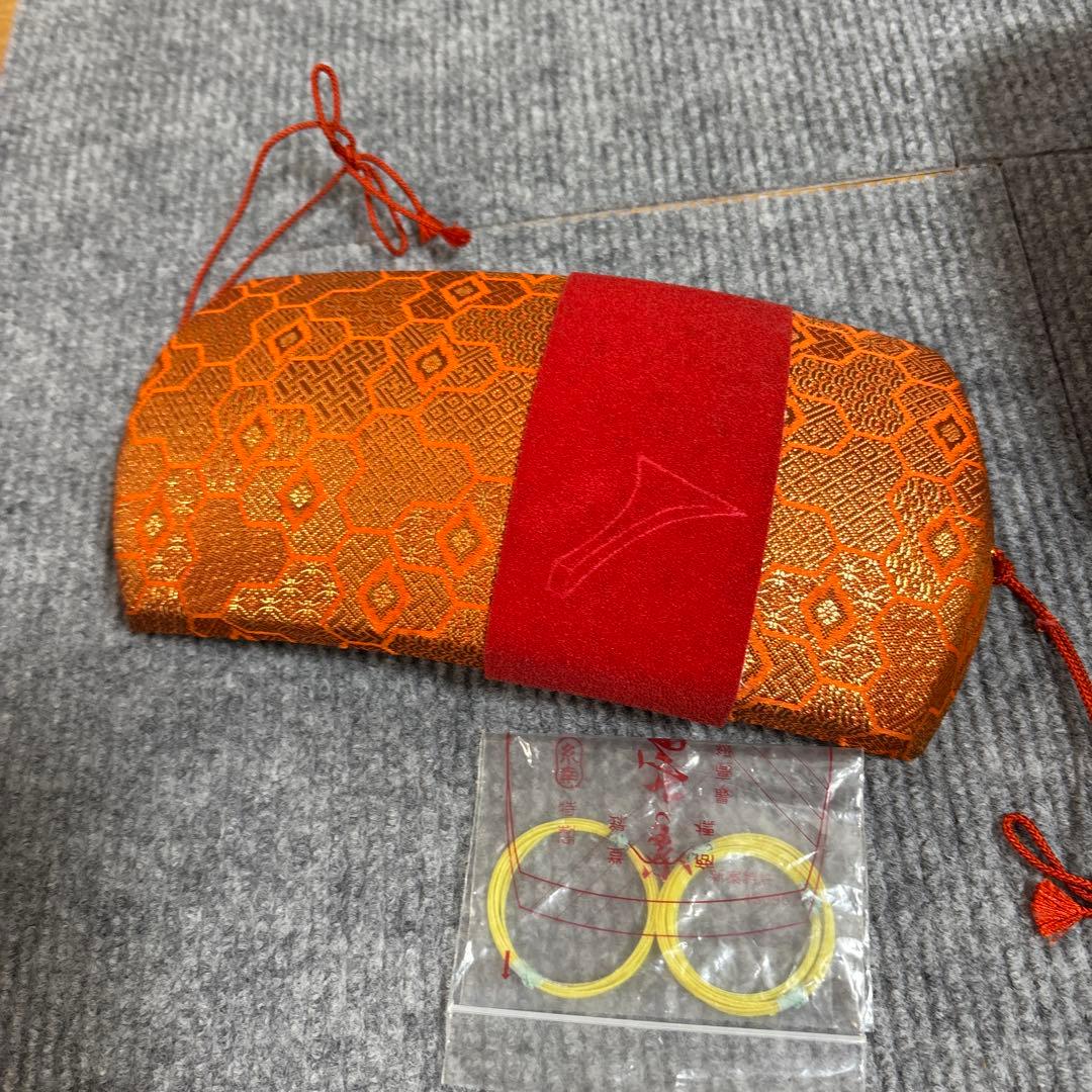 三味線 中棹 丸打胴 皮破れあり 要張替え 和楽器