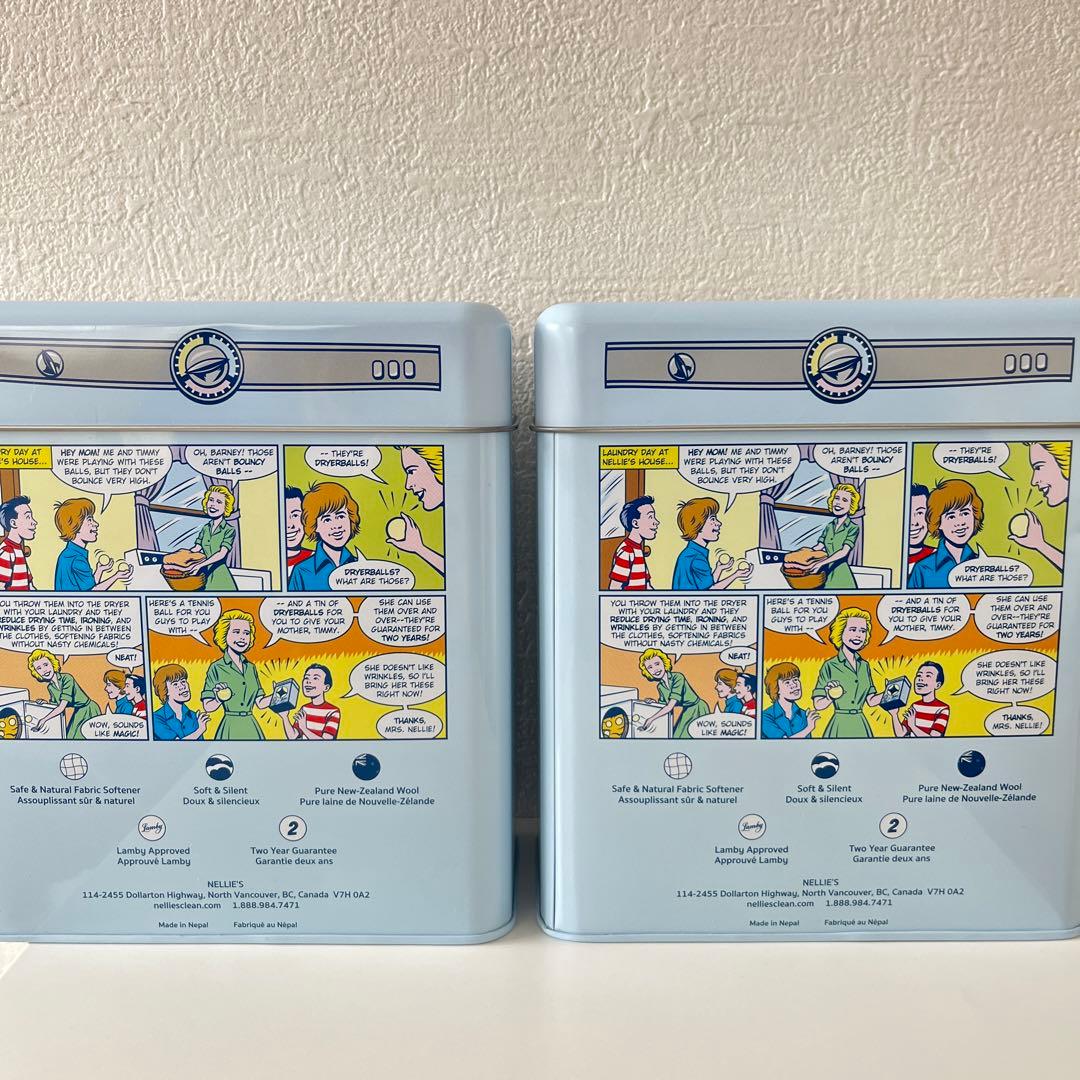 ⑤｟新品未使用｠nellie's ランドリー　ドライボール　4つ入り2セット