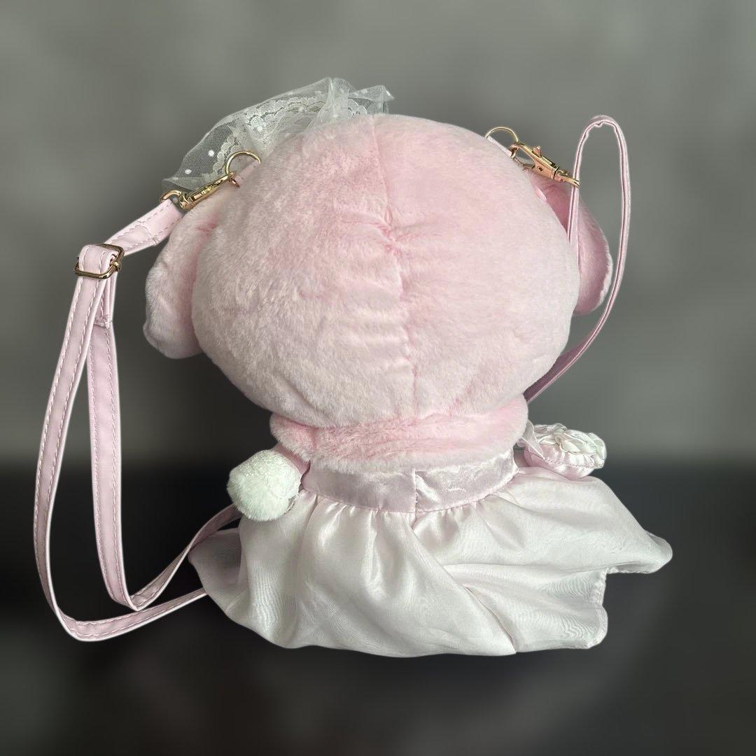 マイメロディ　レディマイメロディ　ぬいぐるみ風ショルダーバッグ　サンリオ
