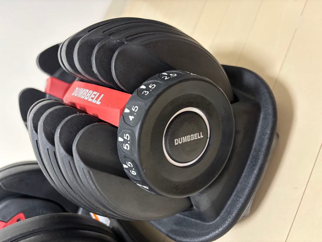 DUMBBELL 可変式ダンベル② 2.5kg-24kg ①とセット売り