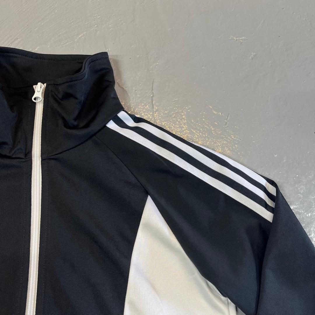 95サイズ adidas アディダス トラックジャケット モノトーン 刺繍