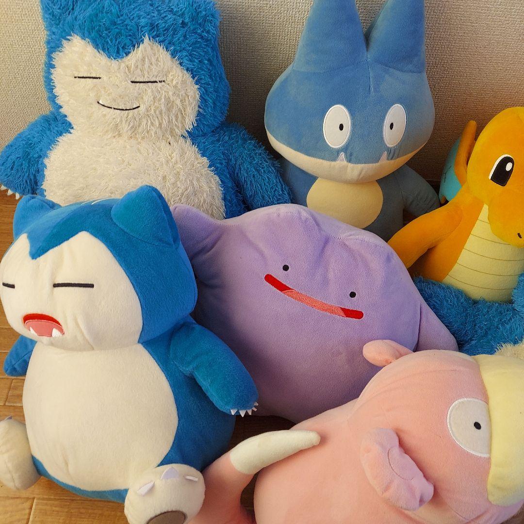ポケモンぬいぐるみ まとめ カビゴン ミュウ カイリューなど 11個