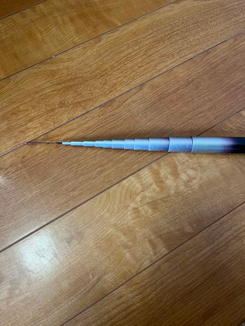 中古 宇崎日新 谷水 硬調 540 nissin 渓流竿 ロッド ケース付き