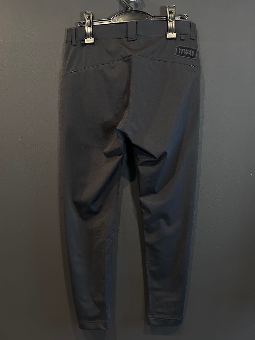 TFW49 ANKLE SLIM PANTS パンツ スキニー ゴルフ ブラック