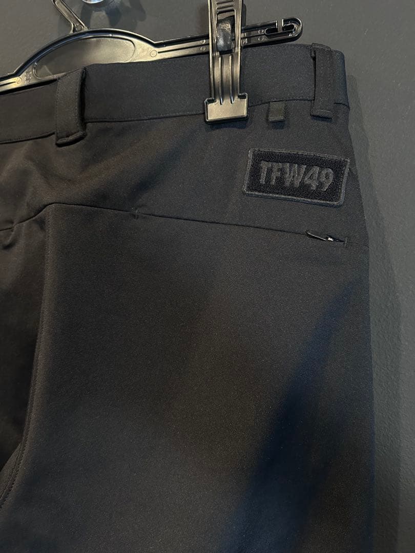 TFW49 ANKLE SLIM PANTS パンツ スキニー ゴルフ ブラック