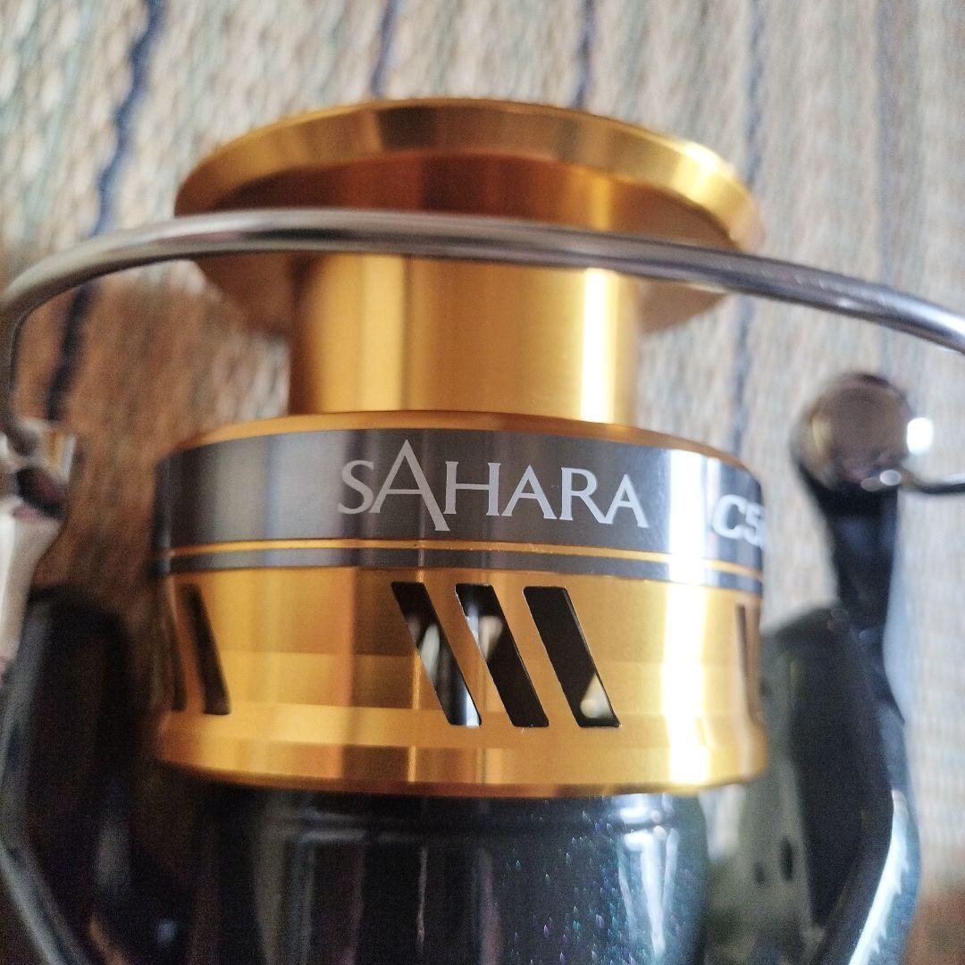 Sahara C5000 スピニングリール ブラック/ゴールド
