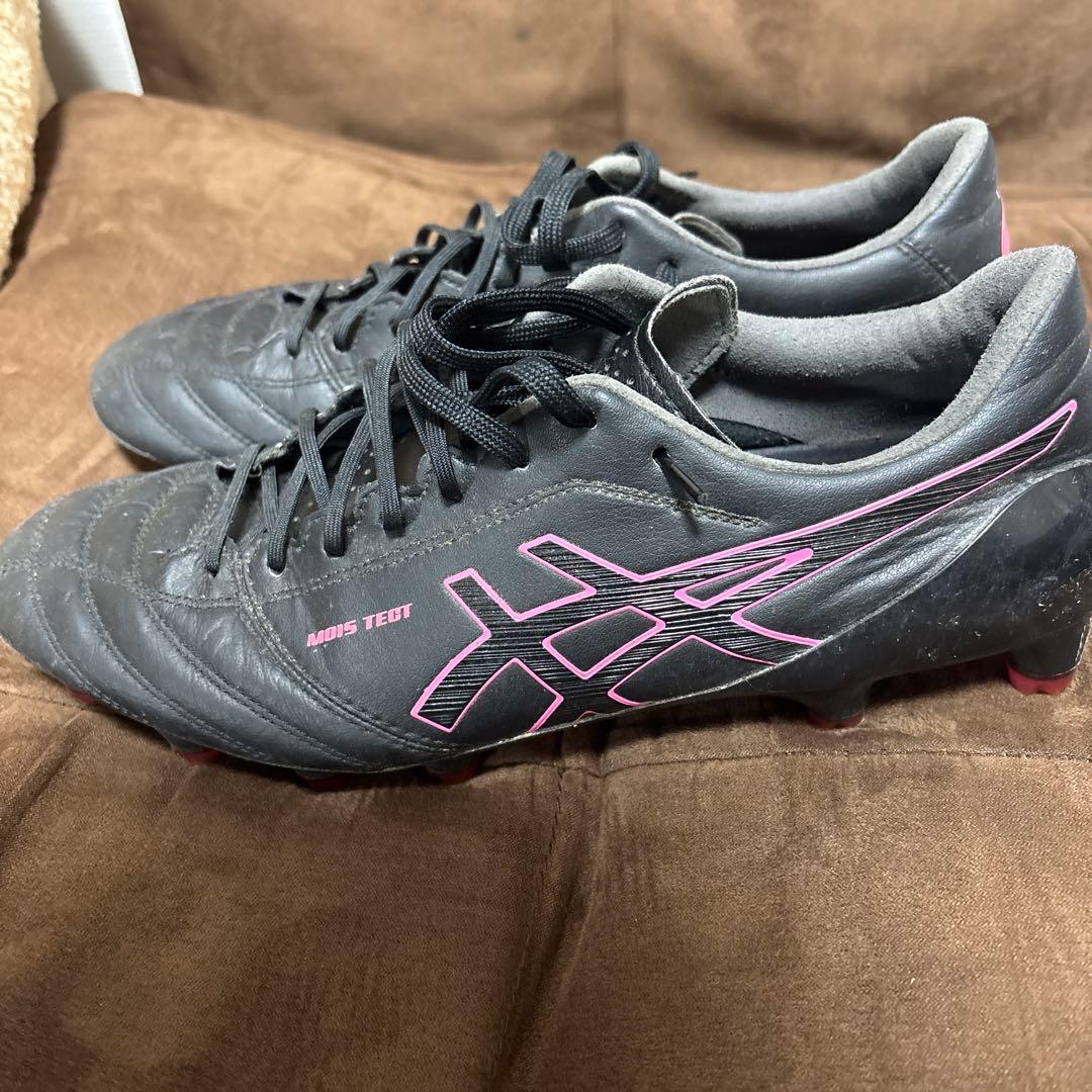 ASICS MIZUNO TEAT サッカーシューズ ブラック/ピンク