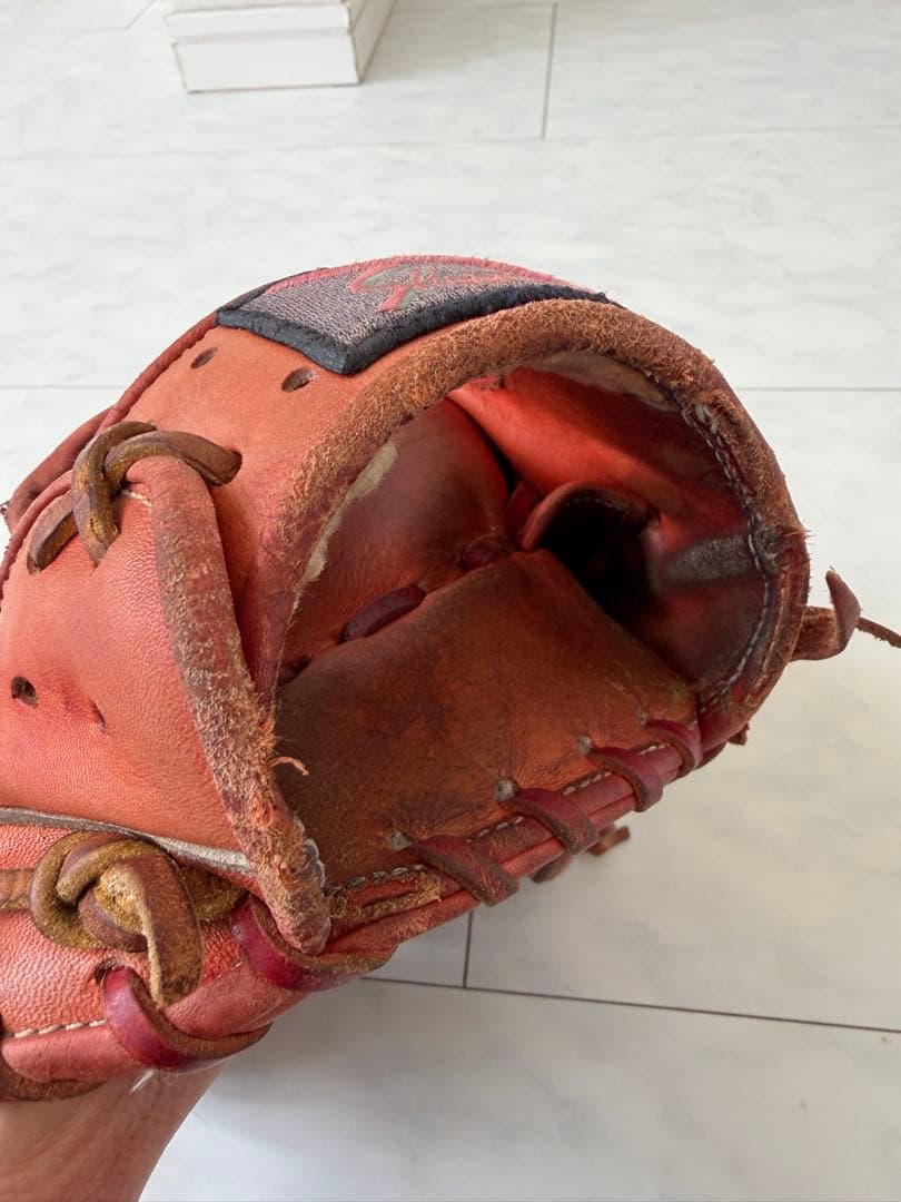 久保田スラッガー　軟式グローブ　中古　外野手用