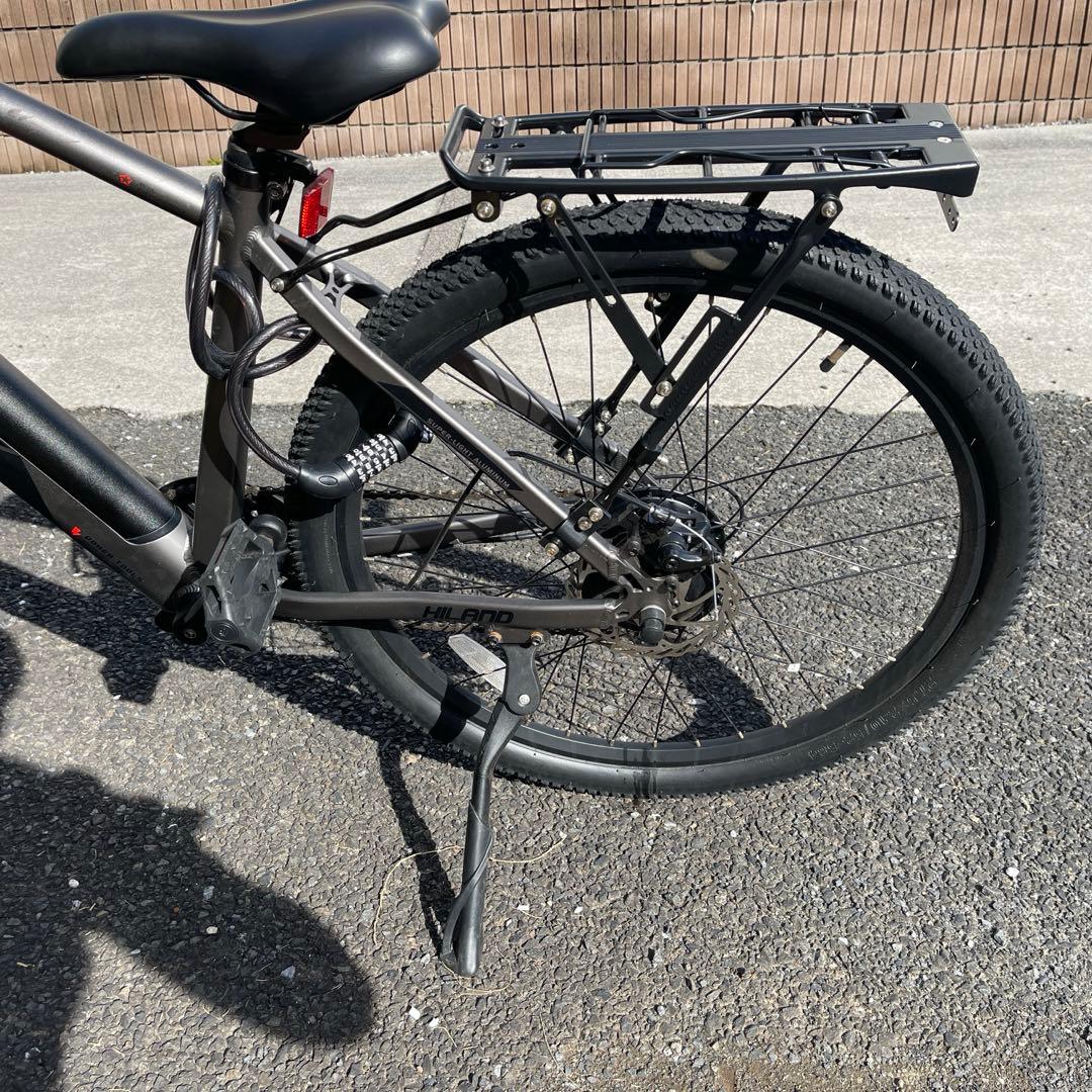 HILAND 電動クロスバイク 27.5インチ 変速　電動自転車　アシスト