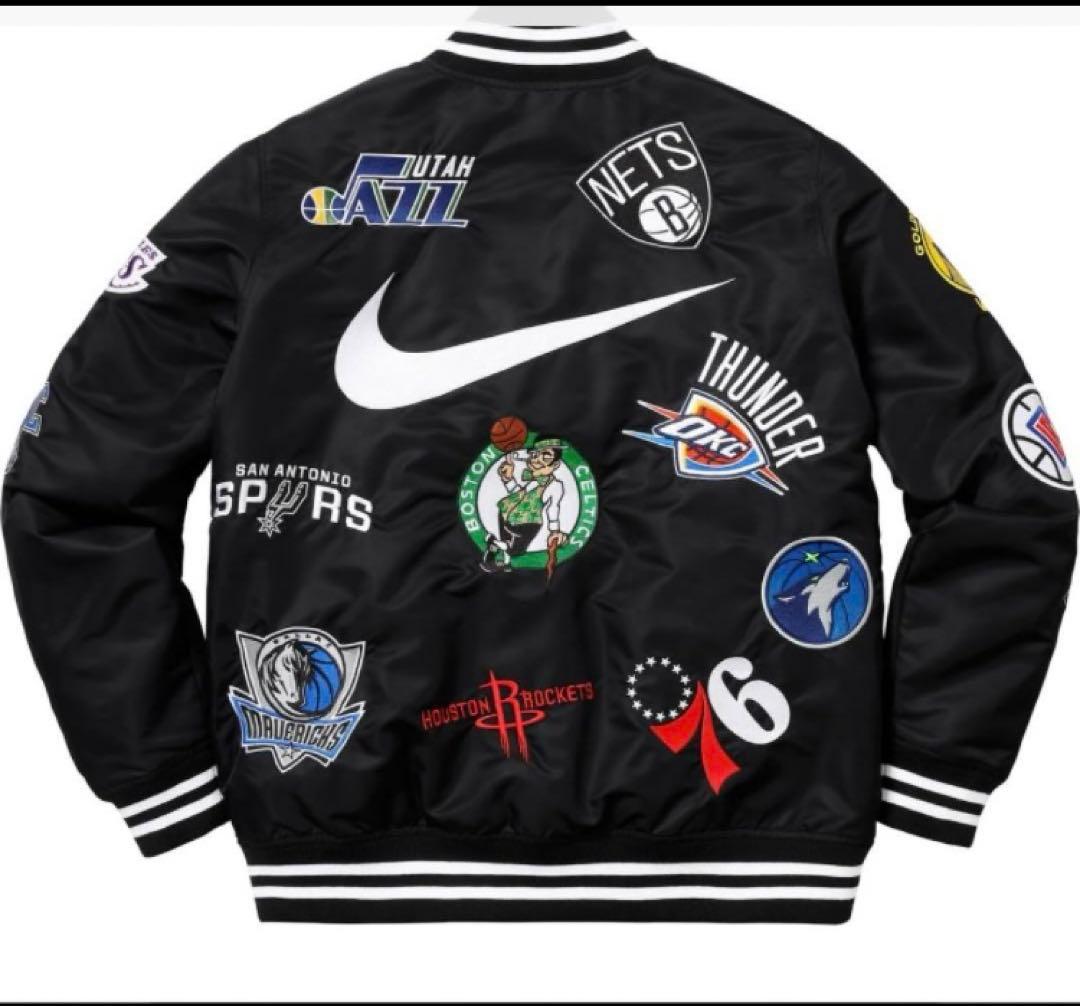 NIKE Supreme NBAウォームアップジャケット