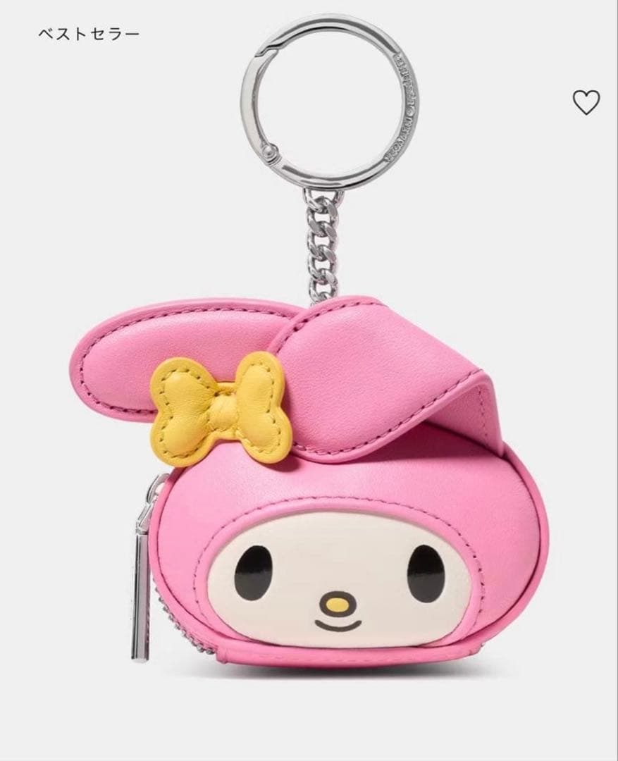 kate spade マイメロディーチャーム