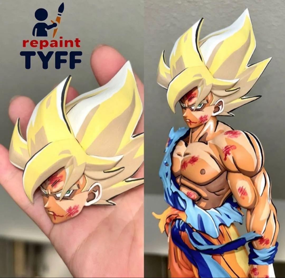ドラゴンボール伝説の超サイヤ人 孫悟空 フルリペイント grosサイズ磁石吸着付