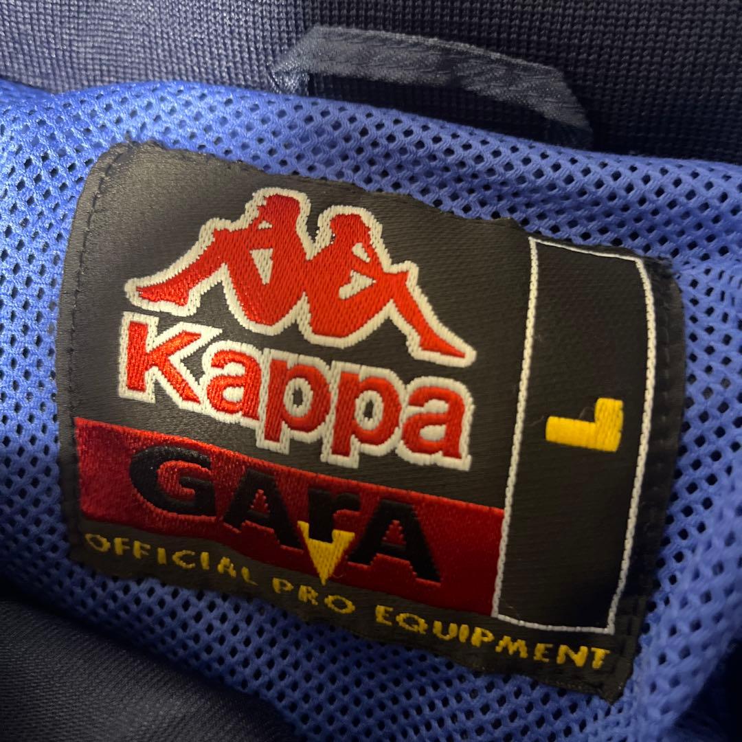 【激レア】イタリア代表 古着00'年製kappa紺ナイロンジャケットL y2k