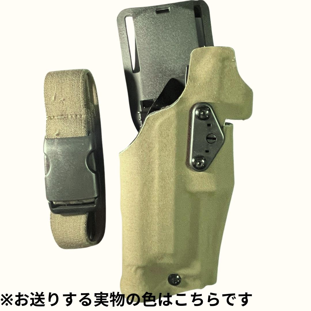 SAFARILAND 6354DOタイプ タクティカルホルスター 右利き用 緑◎