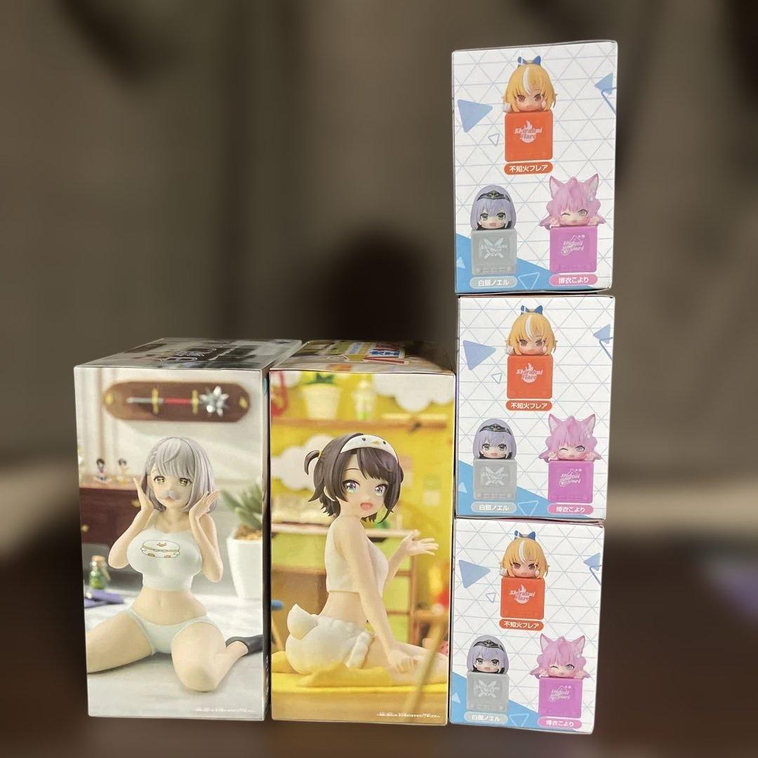 ホロライブ　Relax time ひっかけフィギュア　5種セット　まとめ売り