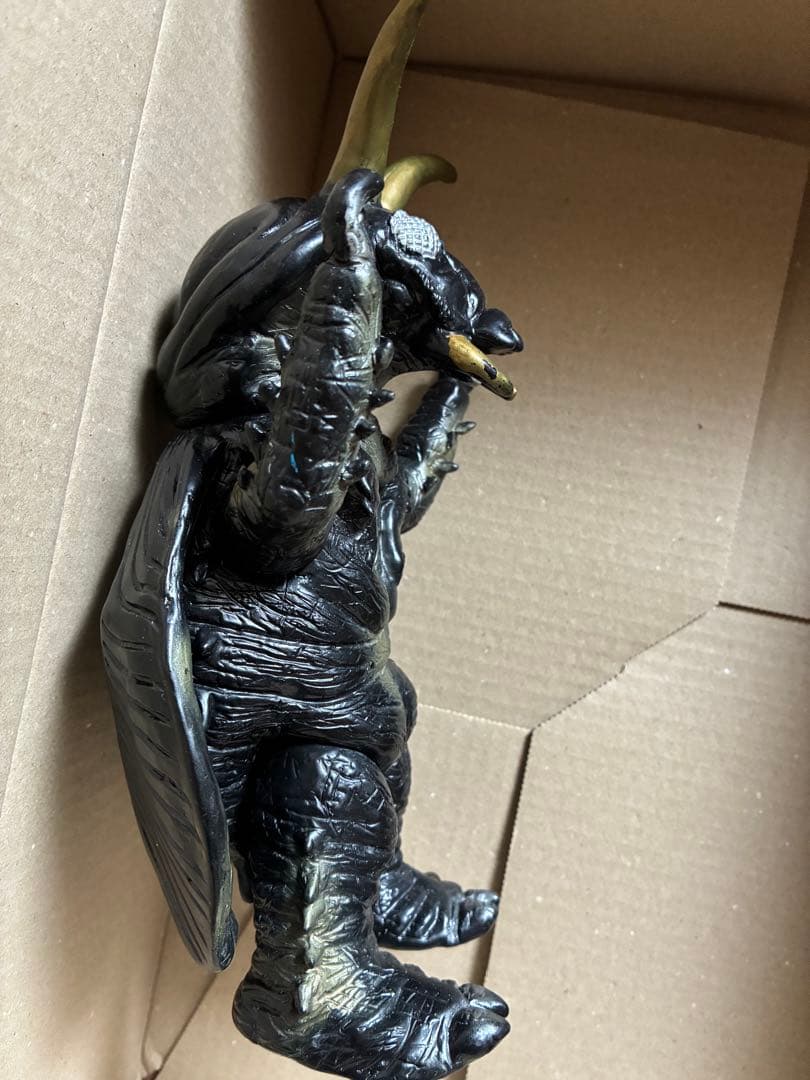 当時物　マスダヤ　ゴキノザウルス　ソフビ　スペクトルマン　怪獣　ブルマァク
