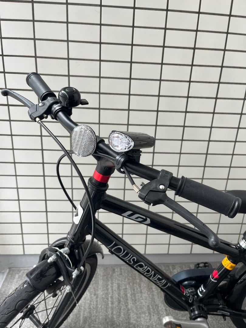 ルイガノ　子供用自転車　k18lite 18インチ　ブラック　泥よけ・ライト付き