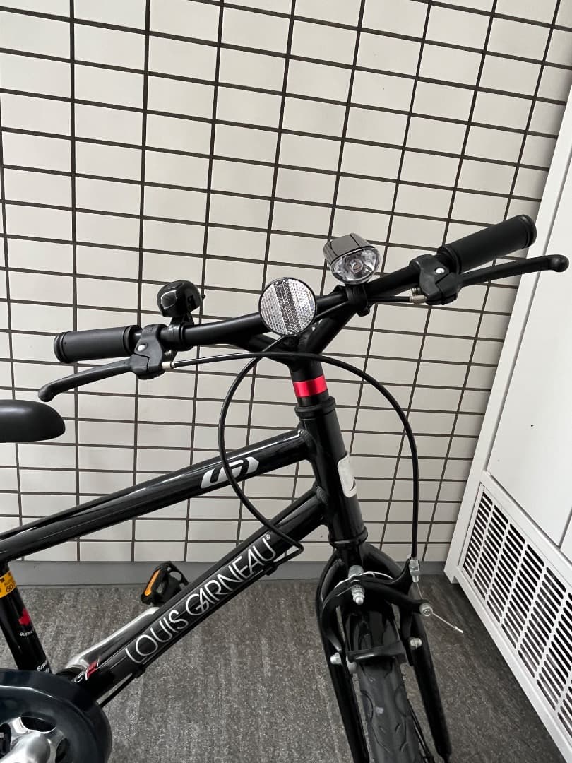 ルイガノ　子供用自転車　k18lite 18インチ　ブラック　泥よけ・ライト付き