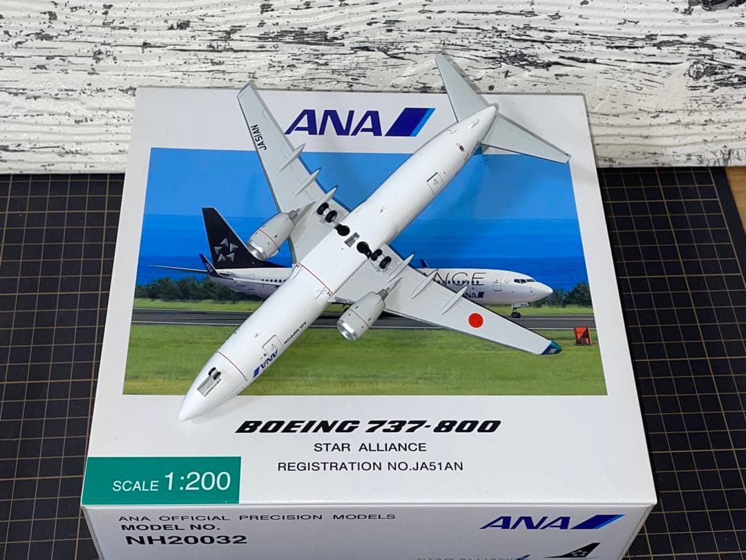 [美品]B737-800 1/200 JA51AN ANAスターアライアンス塗装