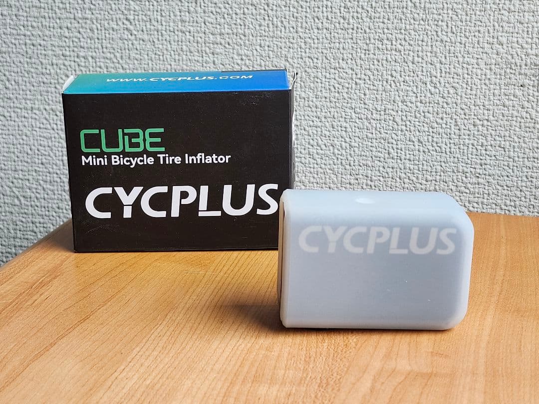 CYCPLUS CUBE ミニ自転車タイヤインフレーター 美品