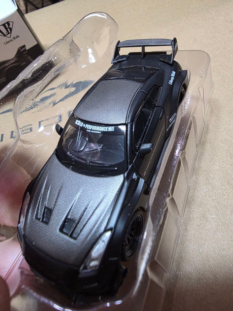 ミニカー MINIGT LB-SilhouetteWORKSGT NISSAN35GTRR