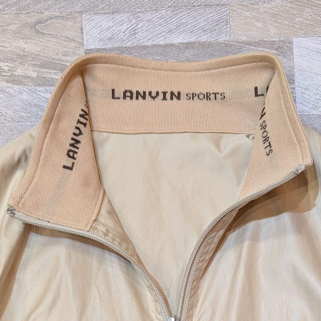 ★月末セール★LANVIN SPORTS ナイロンジャケット ベージュ L