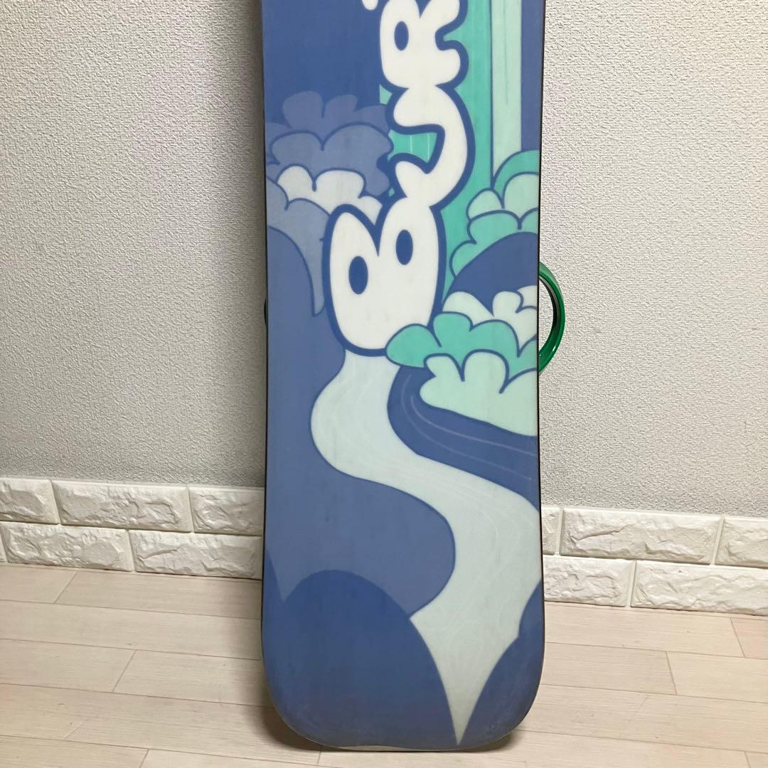 バック付/BURTON TWINバートンスノーボード147cmバインディングM