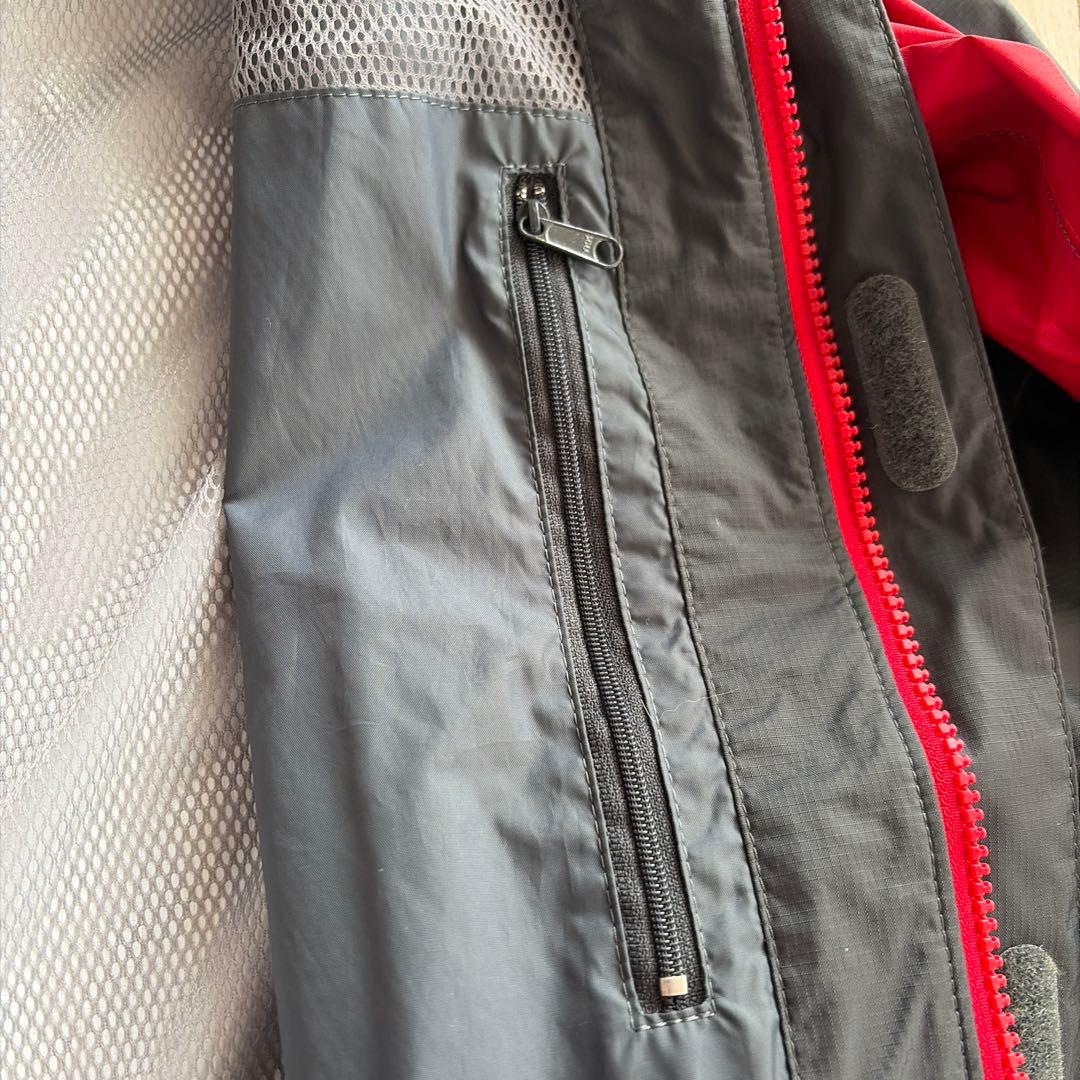 Pazdesign フィッシングスーツ(上下セット) グレー/レッド
