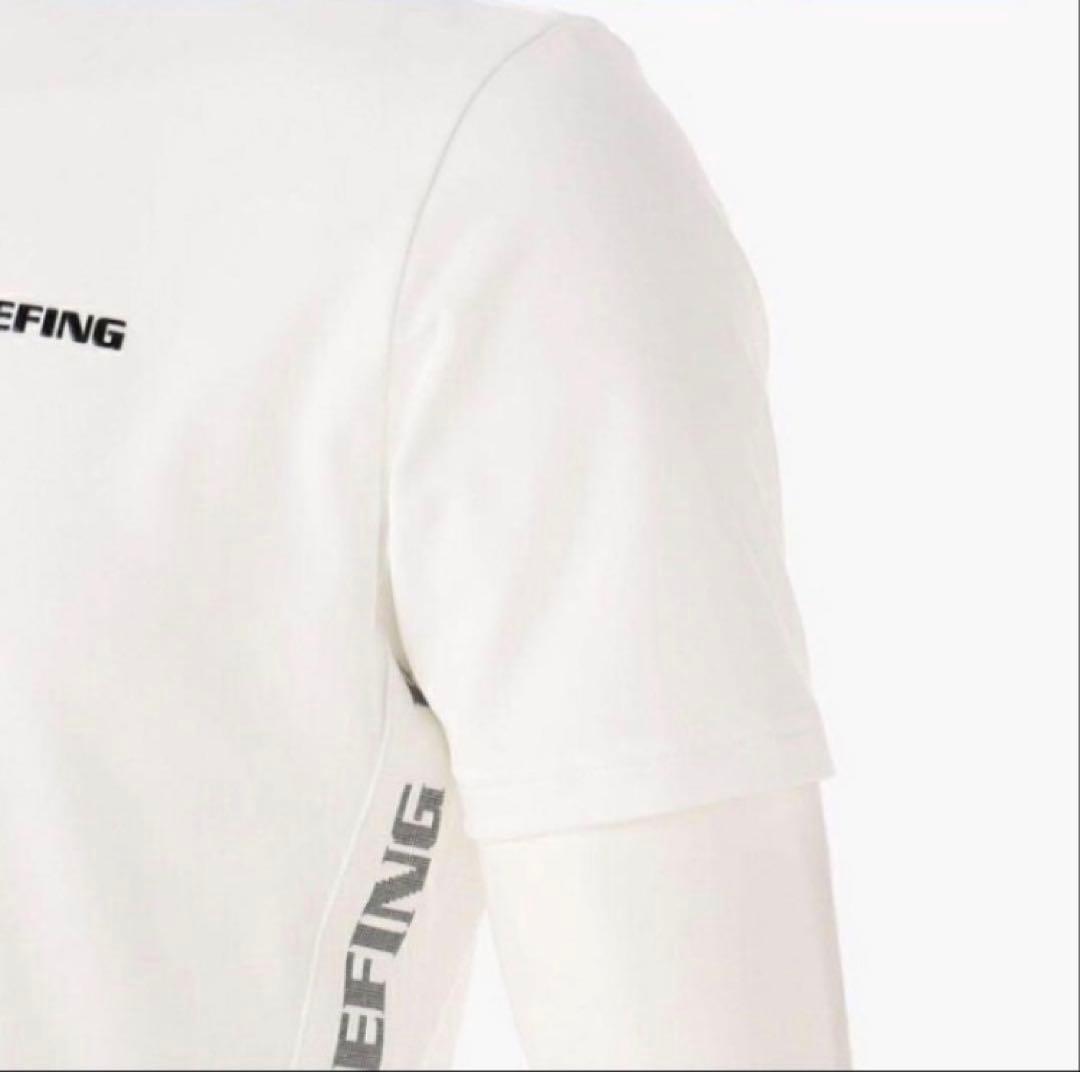 【新品】ブリーフィング／ハイネック／モックネック／半袖／Ｌサイズ