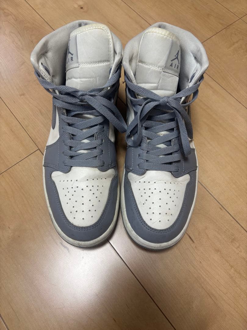 Nike Air Jordan 1 グレー/ホワイト ハイカット