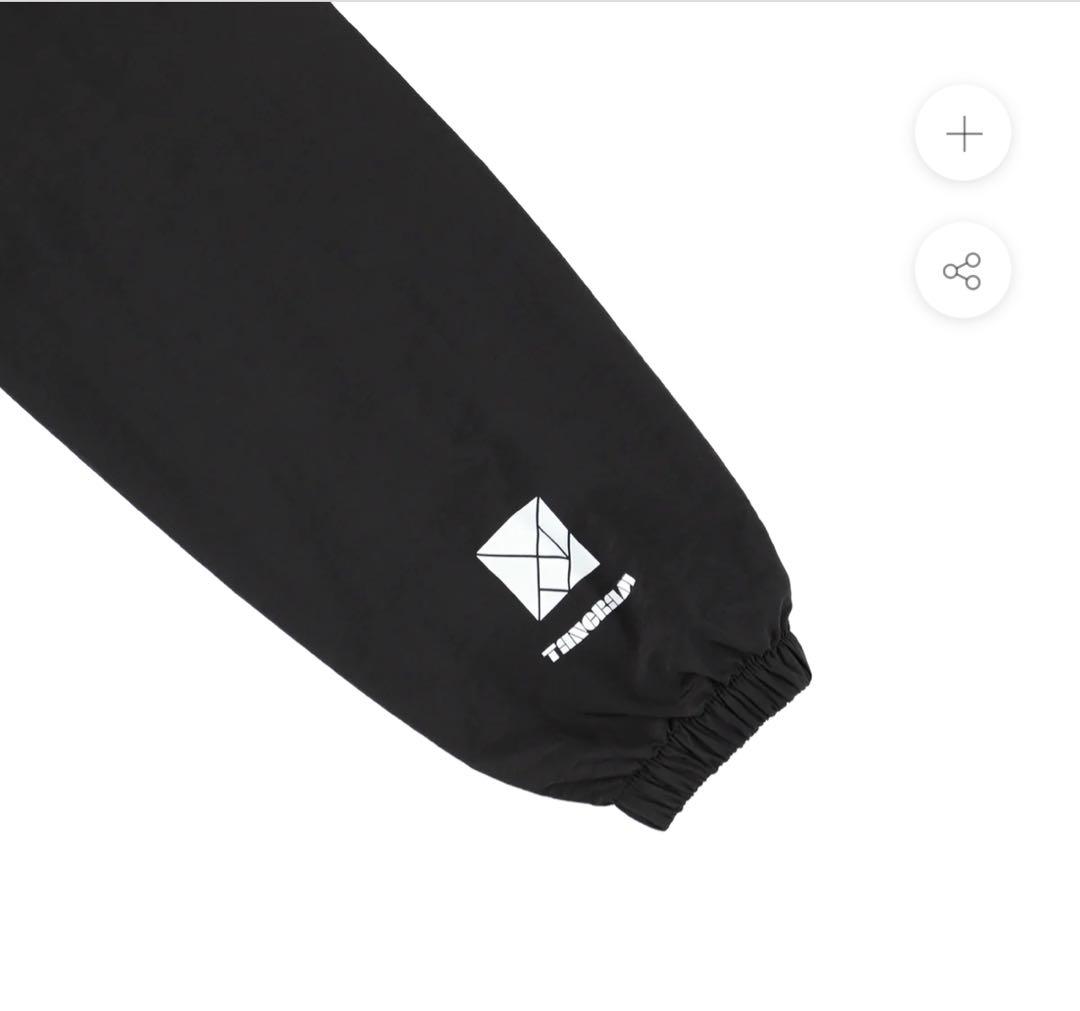 clubhouse × tangram ナイロンジャケット(キャップ付き)