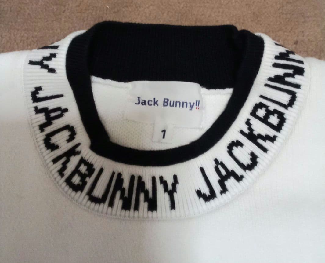 美品　Jack Bunny!! ホワイトセーター サイズ1