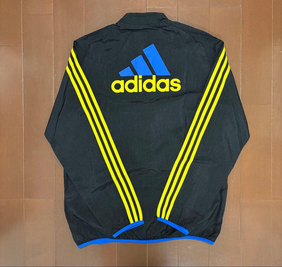adidas マンチェスターユナイテッド ナイロンジャケット サッカー 古着