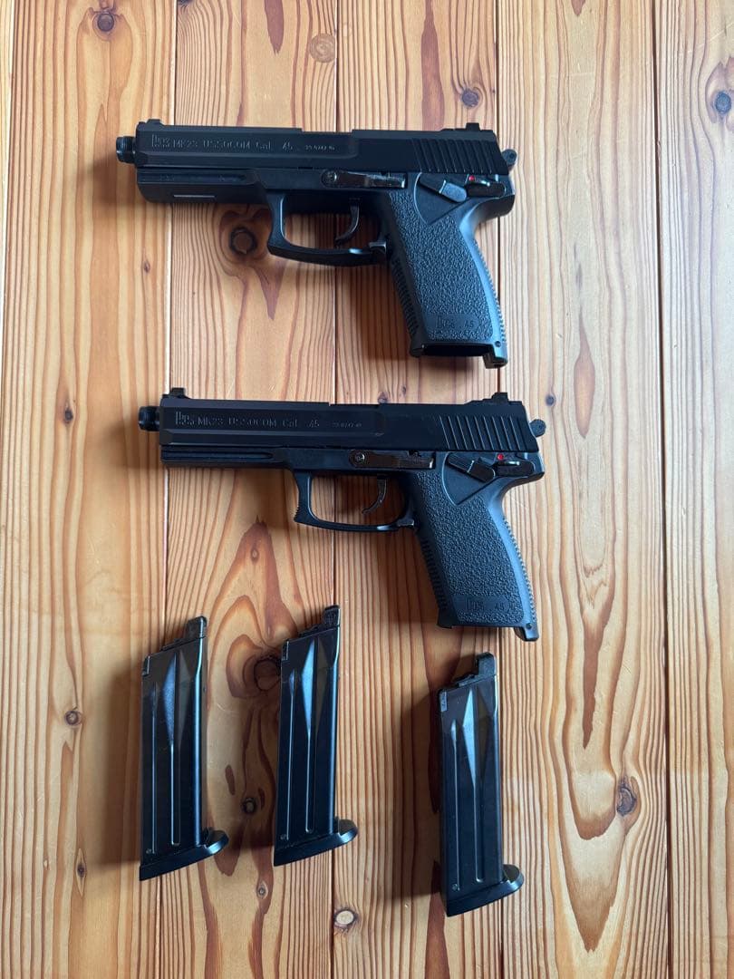 KSC MK23 US SOCOM PISTOL ガスガン　訳あり２丁