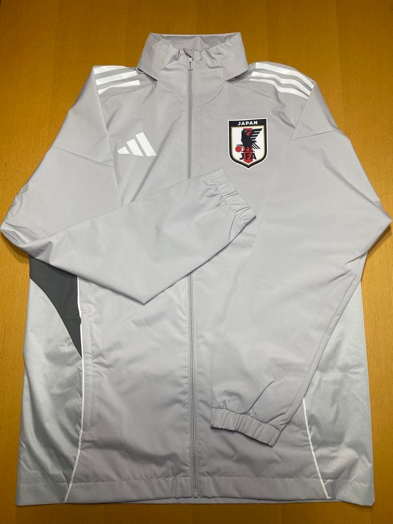 【ほぼ未使用】サッカー日本代表デザインウインドブレーカー上下セット